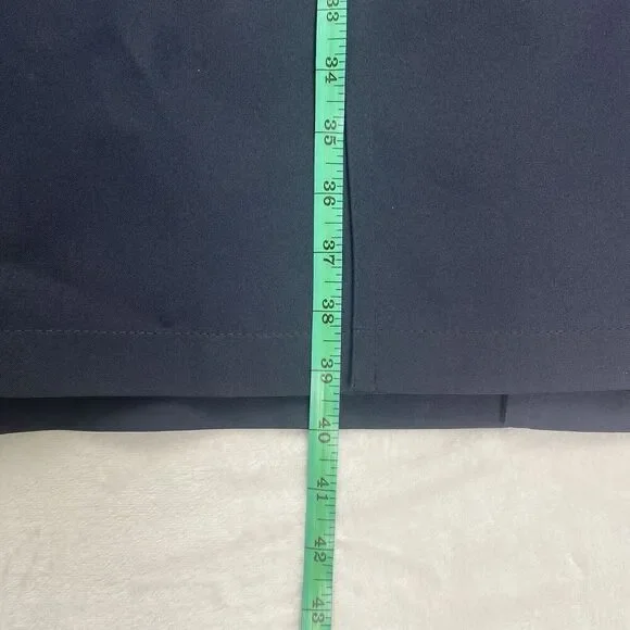 Harbor Master Trench Coat Mens Size 46 Navy Blue Wool Liner Made In USA - Picture 5 of 9